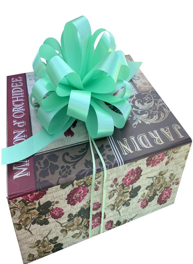 GiftWrap Etc. Large Pastel Gift Ribbon Bows - 8" Wide, Set of 6 Pull Bows, Lavender, Mint, Yellow, Rose, Spring, Summer, Gift Basket Decorations, Birthday, Fundraiser, Christmas, Easter - Image 5